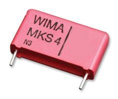 WIMA MKS4D051506D, Fixed capacitor, Film, Overflate, Rød, DC, 15000 nF