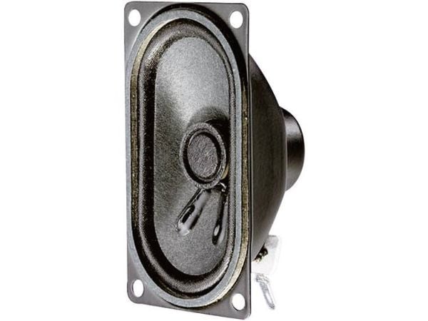 Visaton SC 4.7 ND, TV/Skärm högtalare, 2 W, 4 W, 8 O, 220 – 20000 Hz, -25 - 70 ° C