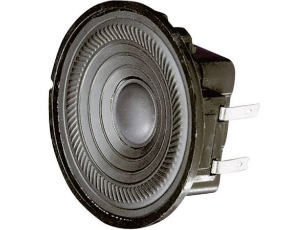 Visaton VS-K50WP, 1.0 kanaler, 2 W, 180 – 17000 Hz, 8 O, Sort