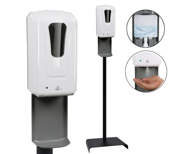 Novicare Dispenser med sensor til håndsprit inkl. gulvstander D1406ST