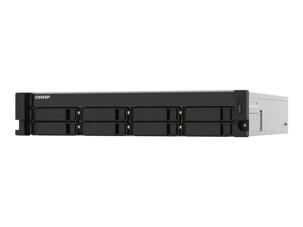 QNAP TS-832PXU - NAS-server - 8 brønner - kan monteres i rack - SATA 6Gb/s - RAID 0, 1, 5, 6, 10, 50, 60, JBOD - RAM 4 GB - Gigabit Ethernet / 2.5 ...