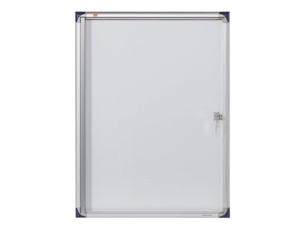 Nobo lukollinen ilmoitustaulu 4XA4 Slimline, Alumiini, 4 x A4, 510 mm, 680 mm, 22 mm, 1 kpl