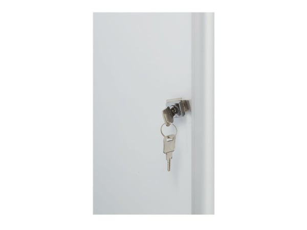 Nobo Extra - Innbygd oppslagstavle - veggmonterbar - 670 x 630 mm - 6 x A4 - magnetisk - hvit