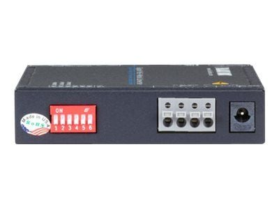 Black Box - Fibermedieomformer - 1GbE - 10Base-T, 100Base-TX, 1000Base-T - RJ-45 / SFP (mini-GBIC) - TAA-samsvar