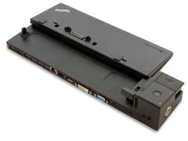 Lenovo ThinkPad Pro Dock - Portreplikator - VGA, DVI, DP - 65 watt - Storbritannia