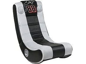 X Rocker Chimera RGB 2.0 gulvrocker gamingstol for barn/unge med lydsystem og RGB-belysning – svart