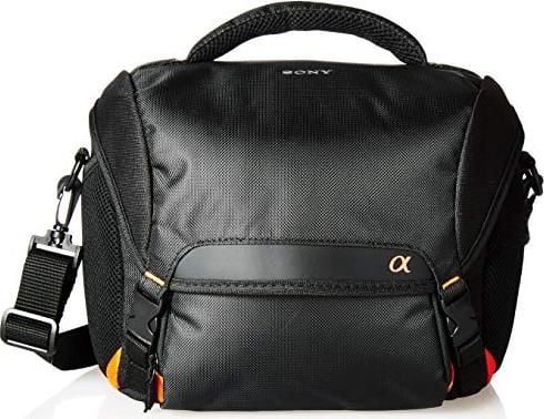 Sony LCS-SC8 - Fodral för digitalkamera med objektiv - polyester - svart - för Cinema Line ILME-FX3; a VLOGCAM ZV-E10; a6100; a6400; a6600; a7 IV; ...