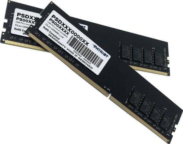 Patriot Signature Line - DDR4 - sats - 16 GB: 2 x 8 GB - DIMM 288-pin - 3200 MT/s / PC4-25600 - CL22 - 1.2 V - ej buffrad - icke ECC