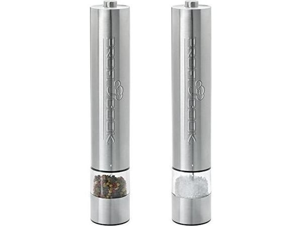 ProfiCook PC-PSM 1031 - Pepper- og saltkvern - rustfritt stål / svart