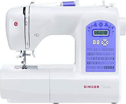 Singer Starlet 6680 - Symaskin - 80 sting - 6 enkeltskrittsknappehull - LCD display