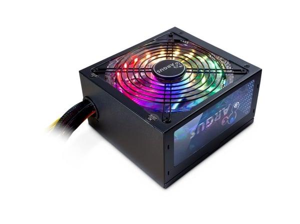 Inter-Tech Power Supply 500W Argus RGB-500W II 140mm fläkt i ...