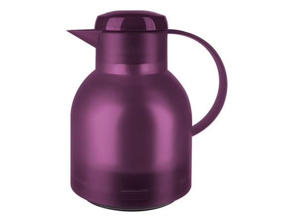 EMSA SAMBA, 1 L, Aubergine, Transparent, Polypropylen (PP), 12 t, 24 t, 178 mm