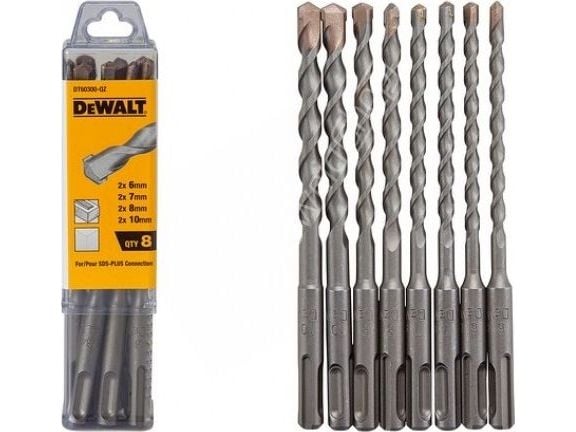 Dewalt DEWALT betongborr. SDS DRILL SET 8 st. DT60300-QZ