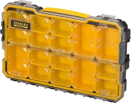 Stanley FMST1-75779, Eske for små deler, Polykarbonat (PC), Sort, Gult, 432 mm, 267 mm, 64 mm