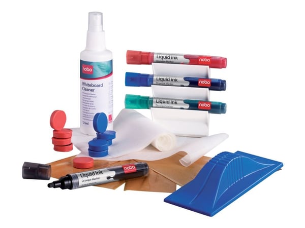 Whiteboard Startkit Nobo - tillbehörssats