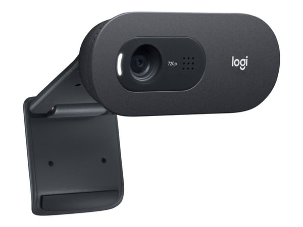 Logitech C505e - Webkamera - väri - 720p - kiinteä polttoväli - ääni - USB