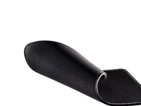 Hama Mouse Pad with Leather Look - Musematte - svart