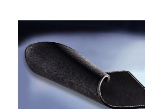 Hama Mouse Pad with Leather Look - Musematte - svart