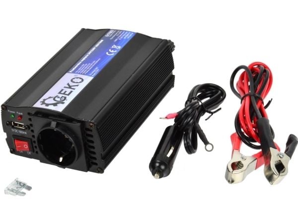 Geko växelriktare 24V/230V 350/700W