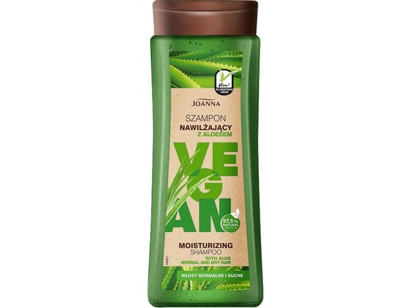 Joanna Vegan sjampo for hår med aloe - fuktgivende