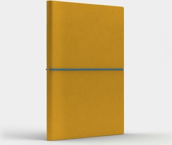 Like U Notebook A5 Fun M rutete gul/blå