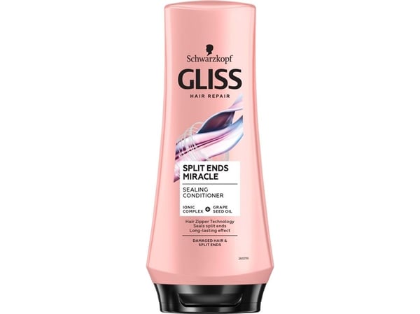 Schwarzkopf Gliss Split Ends Miracle Sealing Hair Conditioner with Split Ends Binding