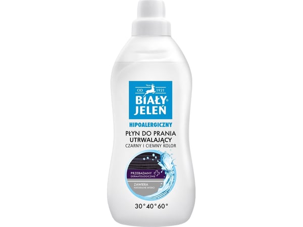 White Deer hypoallergen fixerings- tvättvätska för svarta & mörka färger 1 L