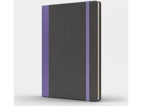 Like U Notepad A5 Pro M+ check harmaa/violetti | Like U Notepad A5 Pro M+ check harmaa/violetti |