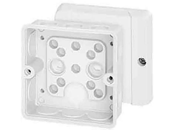 HENSEL membrandosa 88×88 mm 2,5 mm² vit utan klämma