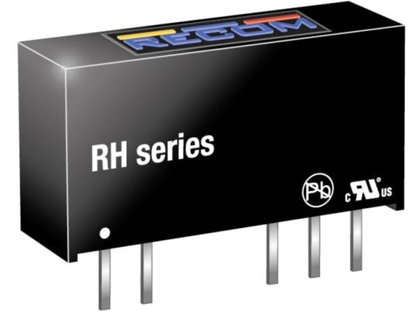 RECOM RH-2415D DC/DC-muunnin, piirilevy 15 1 W Lähtöjen määrä: 2 x