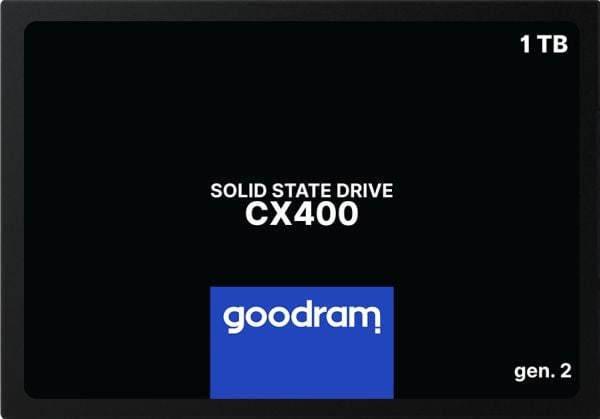 GOODRAM CX400 - Gen 2 - SSD - 1 TB - intern - 2,5" - SATA 6Gb/s