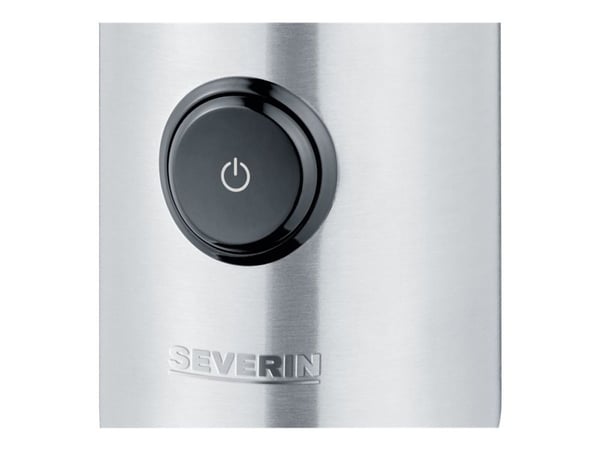 SEVERIN KM 3879 - Krydder/kaffe-kvern - 150 W - børstet rustfritt stål / svart