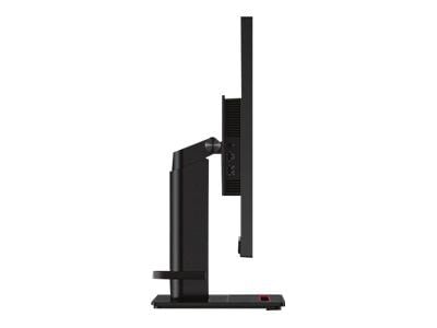 Lenovo ThinkVision P24q-20 - LED-näyttö - 23,8" - 2560 x 1440 WQHD @ 60 Hz - IPS - 300 cd/m² - 1000:1 - 4 ms - HDMI, DisplayPort - mattamusta - sui...