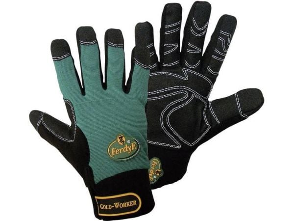 FerdyF. 1990-11 Mechanics COLD WORKER Clarino® monteringshanske størrelse 11, XXL EN 397 CAT II (1 par)