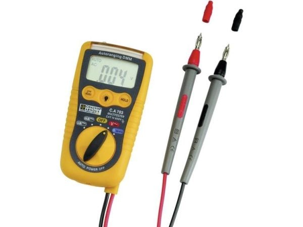 Chauvin Arnoux P01191740Z-ISO håndholdt multimeter kalibrert (ISO)