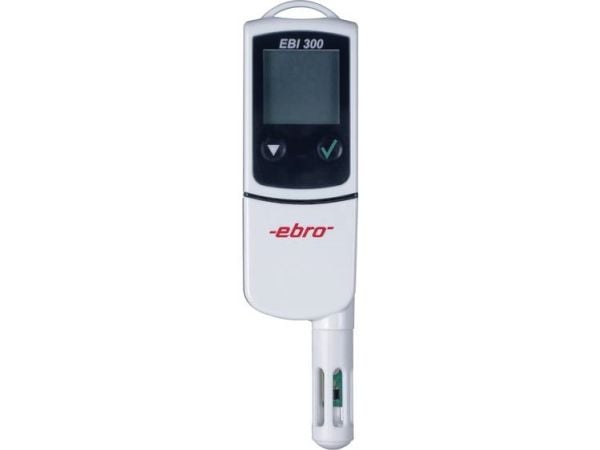 ebro 1340-6334-ISO EBI 300 TH multidatalogger, kalibrert (ISO) måler luftfuktighet & temperatur -30 til 70 °C, 0 til 100 % RF