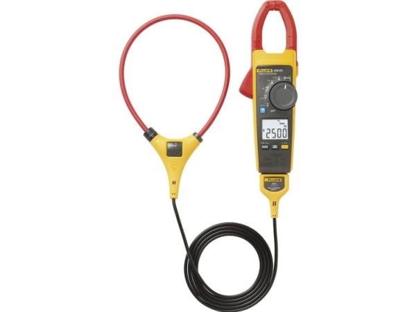 Fluke 4695861-ISO Hånd-multimetri, Strømtang Kalibreret (ISO) digitaalinen CAT III 1000 V, CAT IV 600 V Visning (counts): 9999