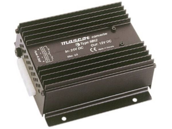 Mascot 8862 DC/DC-suuntaajamuuntaja 80 V/DC - 12 V/DC/6 A 81 W Mascot 8862 DC/DC-suuntaajamuuntaja 80 V/DC - 12 V/DC/6 A 81 W