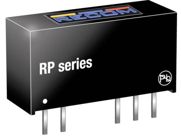 RECOM RP-1212D DC/DC-muunnin, PCB 12 1 W Lähtöjen määrä: 2 x