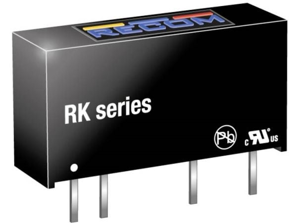 RECOM RK-1205S DC/DC-omvandlare, print 5 200 mA, 1 W, antal utgångar: 1 (1 st.)