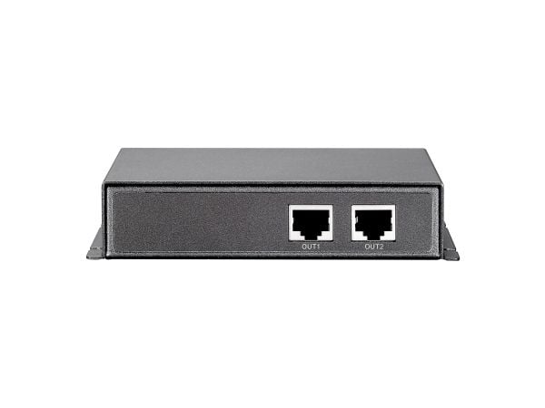LevelOne POR-0122 - Forsterker - 1GbE - 10Base-T, 100Base-TX, 1000Base-T - 2 porter - RJ-45 / RJ-45 - opp til 100 m - for P/N: FSW-0822 520822