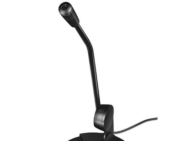 SPEEDLINK SL-8702-BK PURE Desktop Voice Microphone - Mikrofon - svart