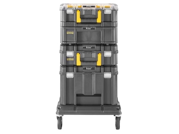 Stanley FMST1-80107, Verktøy boks, Sort, Gult, 51,49 l, 100 kg, 486 mm, 436 mm
