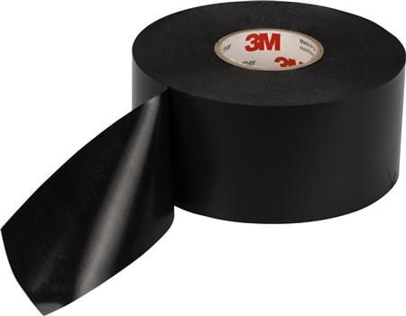 3M Scotchrap vejrbestandig korrosionsskyddande band 50 sort 50mmx30,5mx0,25mm