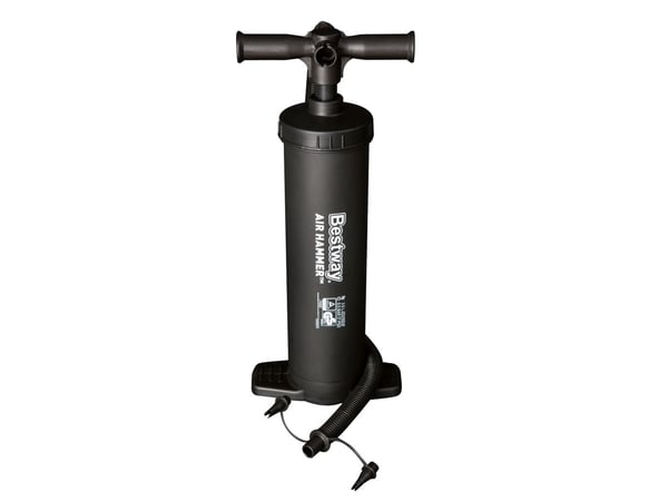 Bestway 62030, Gulvluftpumpe, Gummibåt, Sort, 3,5 l/syklus, 480 mm, 935 g