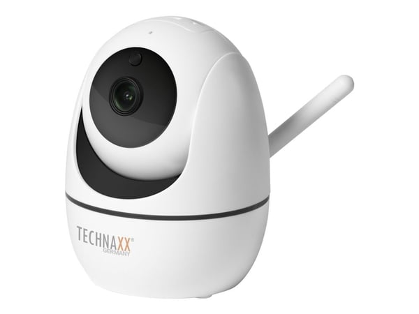 Technaxx TX-146, IP-turvakamera, Sisätila, Langaton, Ulkoinen, Pöytä/Seinä, musta, Valkoinen