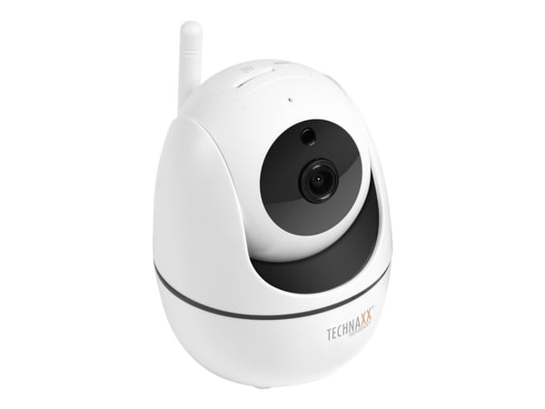 Technaxx TX-146, IP-turvakamera, Sisätila, Langaton, Ulkoinen, Pöytä/Seinä, musta, Valkoinen