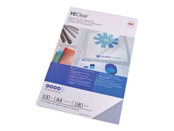 GBC HiClear™ sidontakansi PVC A3 200 mikronia Kristallinkirkas