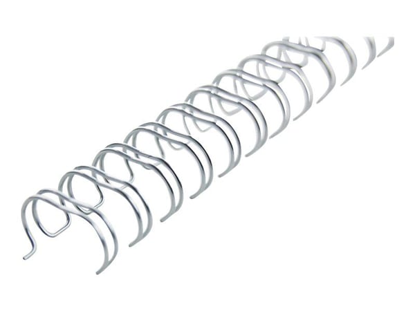 GBC WireBind - 14 mm - 34 ringar - A4 (210 x 297 mm) - 125 ark - silver - 100 stk bindningstråd - för WireBind W20, W25E; Rexel WB606