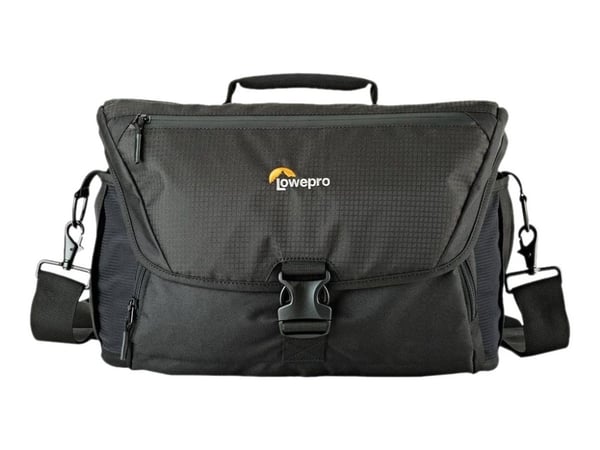 Lowepro Nova 200 AW II - Axelremsväska för 2 DSLR-kameror med zoomobjektiv - svart